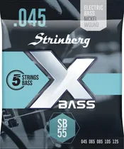 Comprar Jogo De Cordas Contra Baixo 5 Cordas 045 Strinberg Sb55 045