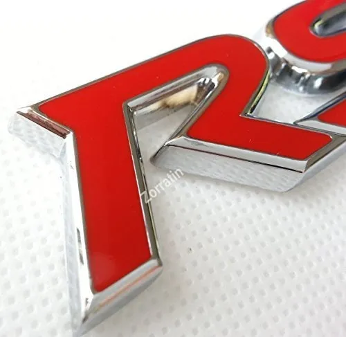 Zorratin Emblema De La Insignia Rs Calcomanía Con El Adhesiv