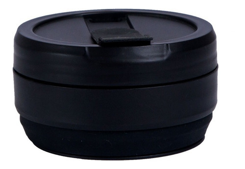 Copo Silicone Retrátil Dobrável 375 Ml - Uatt Cor Icone