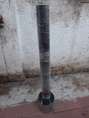 Imagen 1 de 2 de Sombrero Y Caño De Acero Inoxidable Para Salamandra
