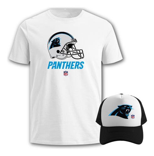 Paquete Playera Sublimada + Gorra Mod Carolina Panthers