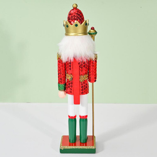 Cascanueces De Madera, Adorno De Cascanueces Pintado A Mano,