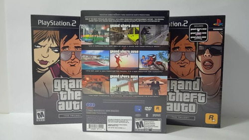 Gran Theft Auto - Gta: The Trilogy Ps2 M. Física - Lacrado