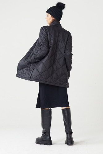 Tapado Reversible Campera Mujer Abrigo Liviano 23138