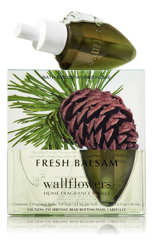 Bath & Body Works Fresh Balsam Wallflower Recambio Signature