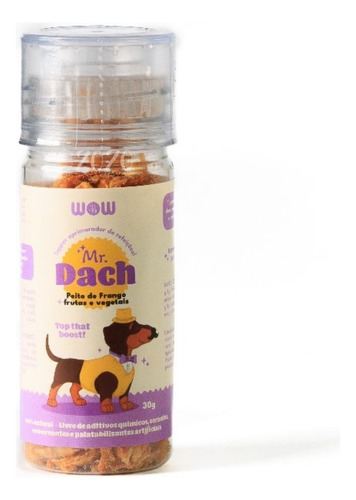 Topper Booster Saborizante Natural Ração Frango Para Cães