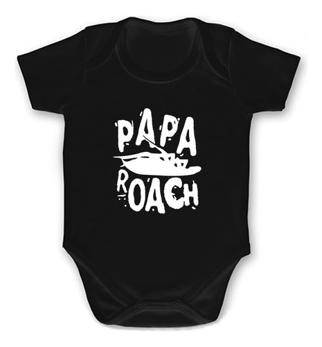 Mameluco Papa Roach Body Bebe Rock