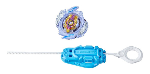 Imagen 2 de 4 de Beyblade Speedstorm Trompo + Lanzador Raid Luinor L6 Hasbro