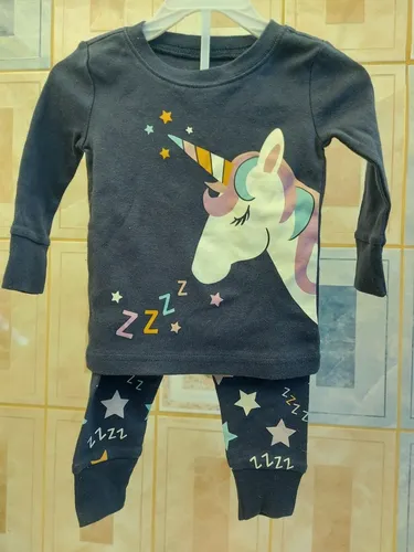 Pijama Ni a Beb 2 Piezas Old Navy Ropa Dormir Unicornio Nva