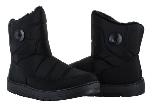 Furor Bota Moda Frio Invierno Casual Afelpada Mujer 91429