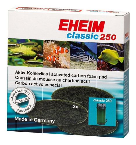 Eheim Refil Carbon Filter Pad Classic 2213 - 2628130 -un Top