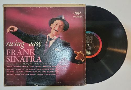 Frank Sinatra Swing Easy Vinilo Lp Usa 1960 Bigband Pop Jazz