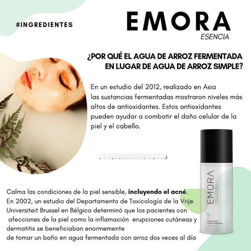 Imagen 3 de 7 de Emora, Esencia Tonificadora - g a $8846