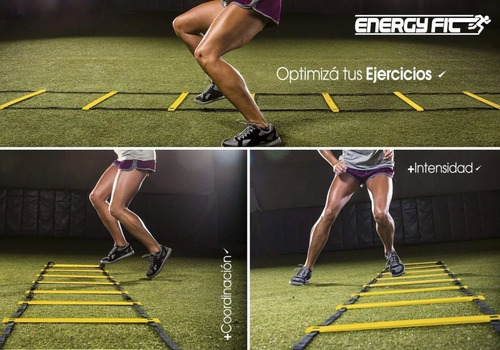 Imagen 7 de 10 de Kit Entrenamiento Futbol Conos Vallas Aros Escalera 31 Unida