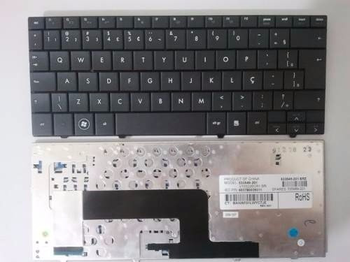 Teclado Netbook Hp Mini 110-1000 110-1100 Padrão Br Com Ç