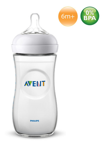 Mamadeira Anticólica 330ml Avent Com Bico Pétala 6m+