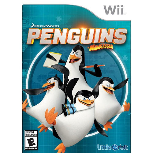 Pingüinos De Madagascar Nintendo Wii