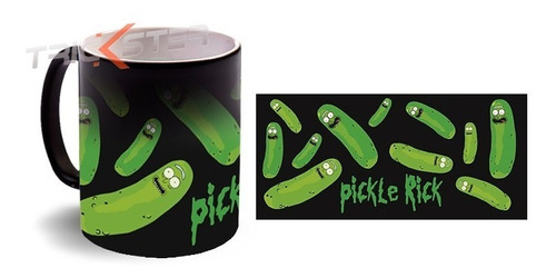 Pickle Rick Taza Magica Personalizada Rick And Morty