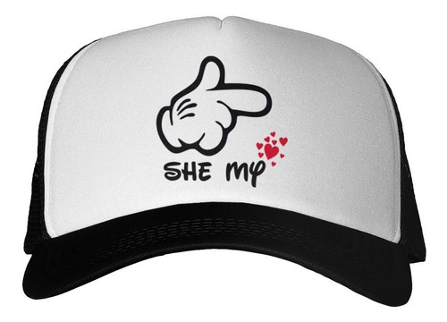 Gorra He She Is My Love Amor Corazon M2