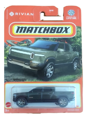 Matchbox Pick-up Rivian R/t Eletric Vehicle Linha 24 17/100