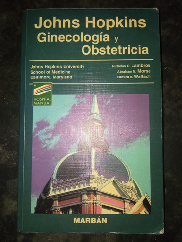 Libro Ginecología Y Obstetricia John Hopkins Libro Medicina