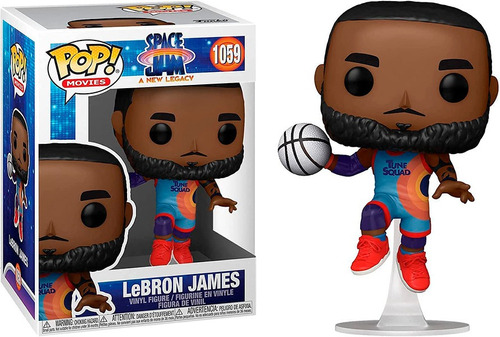 Funko Pop! Pelicula: Space Jam, Lebron James Nuevo Sellado!