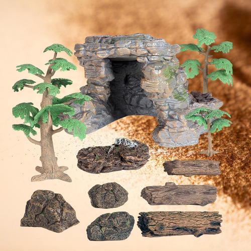 11 Uds Miniatura Mini Figuras De Jardín Adornos De