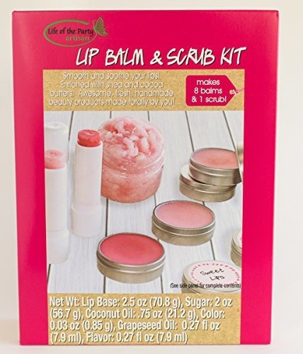 Exfoliante - Life Of The Party Lip Balm & Scrub Kit, Hace 8 