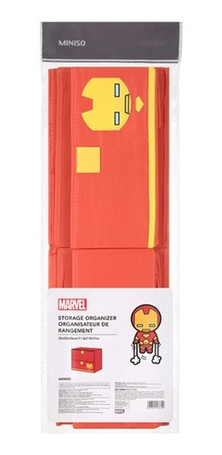 Imagem 2 de 2 de Organizador Com Gaveta Miniso Marvel - Homem De Ferro