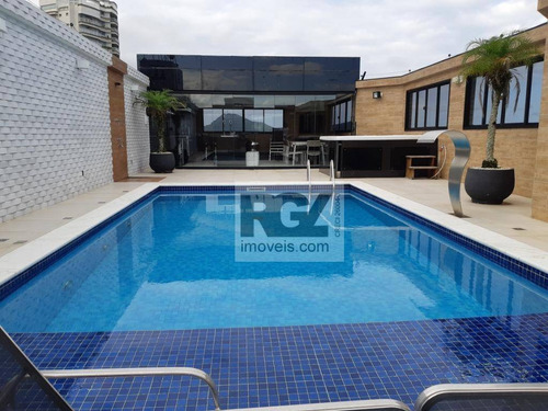 Imagem 1 de 30 de Cobertura Com 4 Dormitórios À Venda, 700 M² Por R$ 6.400.000,00 - Ponta Da Praia - Santos/sp - Co0294