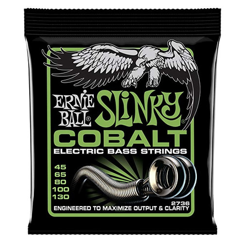 Ernie Ball Cobalt 5 Cuerdas Regular Slinky Cuerdas, 45-130