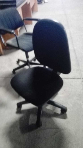 Sillas Para Oficina Sin Brazos,con Ruedas Y Elevación (Usado)