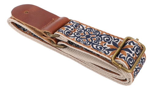 Hebilla De Metal Retro Con Correa De Mandolina, Estilo Borda