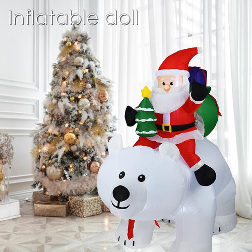 Decoraciones Navideñas Inflables Ilumine Los Lindos