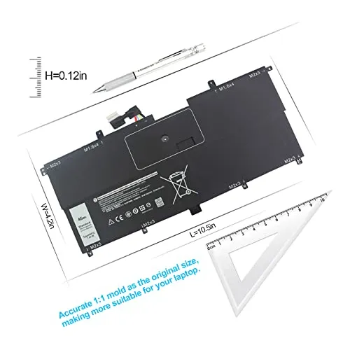 Batería Nnf1c De Dell Nnf1c Xps 13 2 1 9365 Xps 13 9...