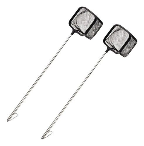 2x Redinha Quadrada Para Camarão Rede Fish Net Extensivel
