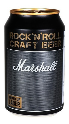 Cerveza Marshall Amped Up Lager Giftpack 16x330ml