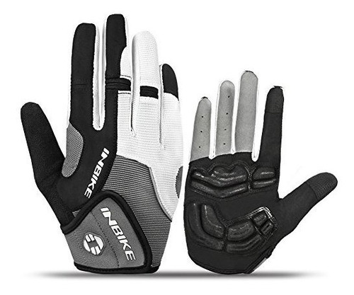 Inbike 5mm Gel Acolchado Pantalla Tactil Guantes De Ciclismo