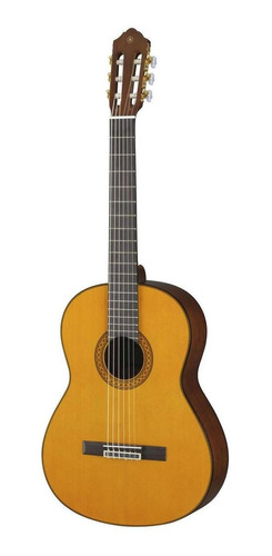 Imagen 1 de 5 de Guitarra criolla clásica Yamaha C80 para diestros natural brillante