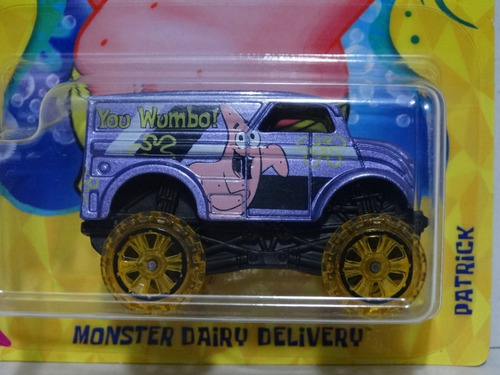 Hot Wheels Bob Esponja Y Patricio 2 Autos Sponge Bob 20 Años