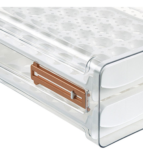 Tipo De Gaveta Porta-ovos Recipiente Para Segure 60 Ovos
