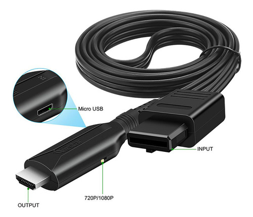 Adaptador De Convertidor Para Nintendo N64 N64 A Hdmi N64, H