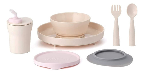 Miniware Little Foodie Set Con Cuenco De Cereales, Plato De