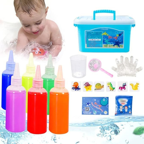 Kit Infantil De Elfo De Agua 20 3d Piezas Para Jugar Didacti