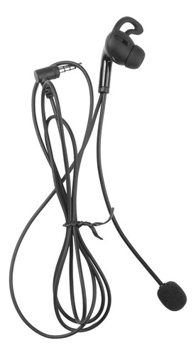 . Rbitro Auricular De Una Sola Oreja Con Cable Micrófono De