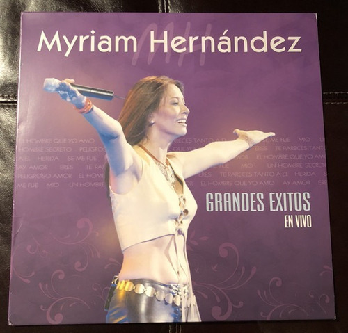 Vinilo Myriam Hernandez Grandes Exitos En Vivo Nuevo Sellado