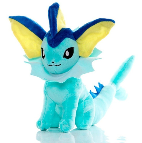 Peluche De Vaporeon Figura Pokémon - 22cm Envió Gratis Eevee