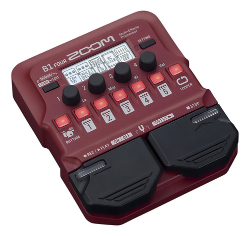Pedal Zoom B1 Four - Ampeg, Fender, 60+ Efeitos