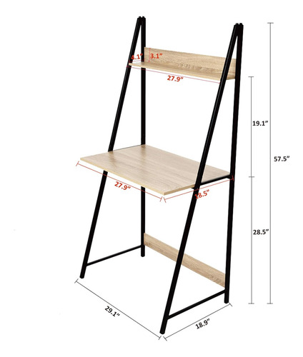 Computadora De Escalera Estante, Mesa De E Estudiantes...