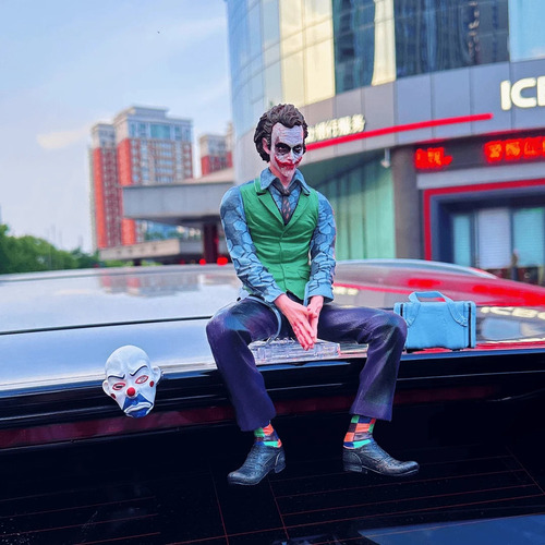 Figuras De Postura Sentada De Joker Heath Ledger De 16 Cm, M